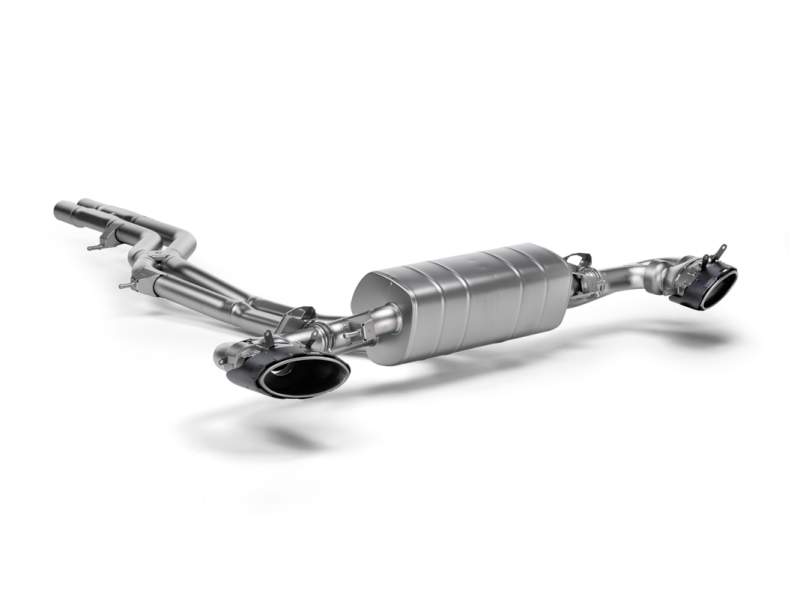 Akrapovic 2025 Audi RSQ8 Evolution Race Line Exhaust System Titanium (link pipe CO-AU/T/5 required) - Image 2