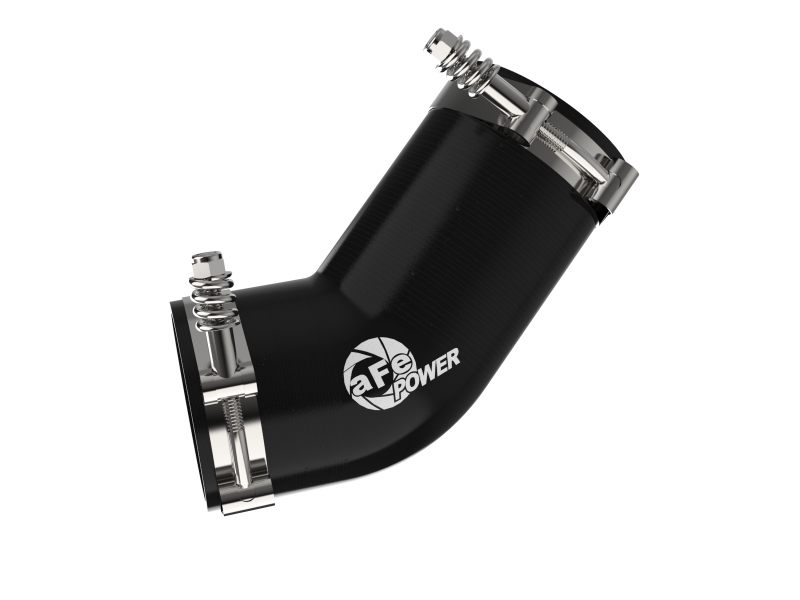 aFe 19-23 RAM Diesel L6-6.7L BladeRunner 3.5 IN Aluminum Cold Charge Pipe - Black - Image 5