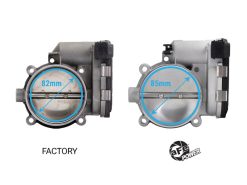 Alternative view of aFe POWER 85mm Throttle Body Porsche 911 (997/991) 05-19 H6-3.4L/3.6L/3.8L/4.0L