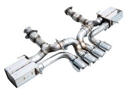 AWE Tuning 23-25 Chevrolet C8 Corvette Z06 5.5L SwitchPath Exhaust System - Chrome Silver Tips - Image 3