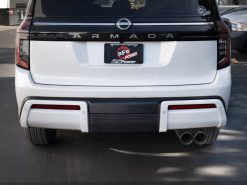 aFe Vulcan Series 3in Stainless Steel Cat-Back Exhaust w/ Black Tip Nissan Armada 25-26 V6-3.5L (tt) - Image 5