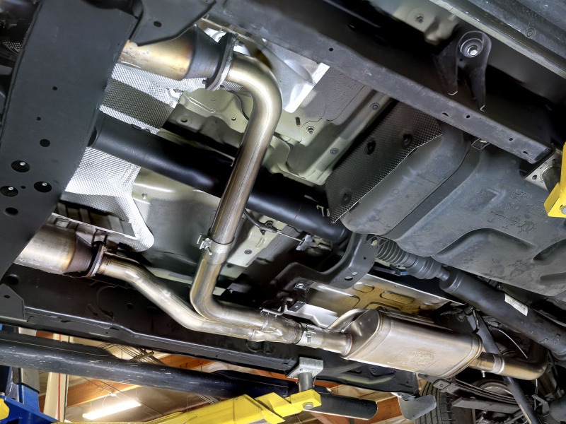 aFe 2022+ Nissan Frontier V6 Vulcan Series SS Cat-back Exhaust w/ Black Tips - Image 7