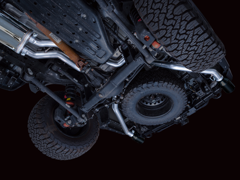 AWE 2024+ Ford Ranger Raptor 3.0L Switchpath Cat-Back Exhaust - Diamond Black Tips - Image 8