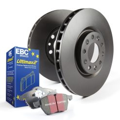Alternative view of EBC S1 Kits Ultimax Pads and RK rotors