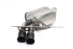Dinan 08-13 BMW 135i/135is (E82/E88) Free Flow Axleback Exhaust System - Black Tips