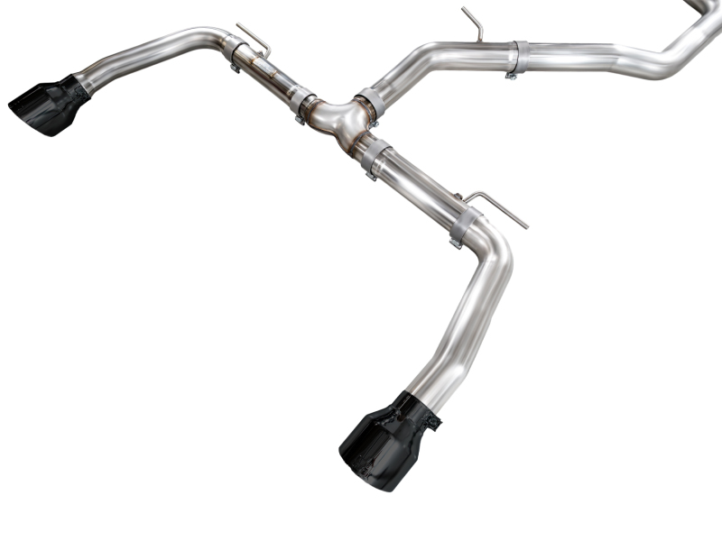AWE Tuning 22-26 Hyundai Elantra N Track Edition Cat-Back Exhaust - Diamond Black Tips - Image 7
