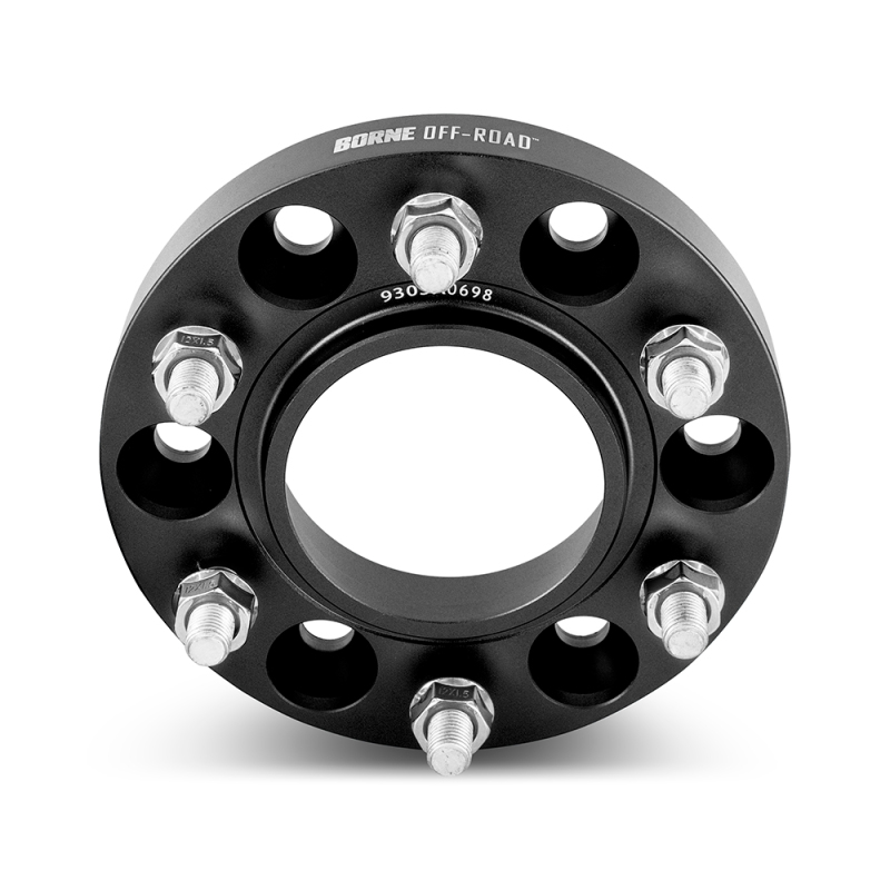 Mishimoto Wheel Spacers - 6x139.7 - 77.8 CB - 25mm - Black - Image 2