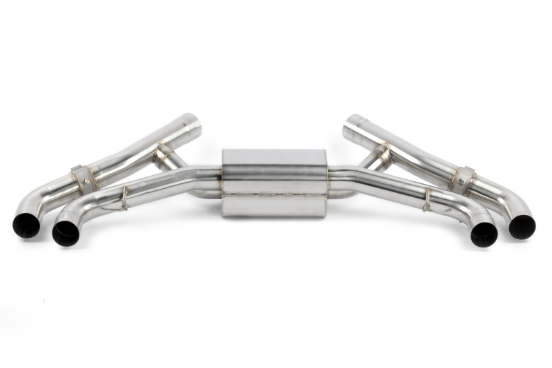 Dinan 20-26 BMW X5 M/X6 M (F95/F96) Valved Axleback Exhaust System - Black Tips - Image 13
