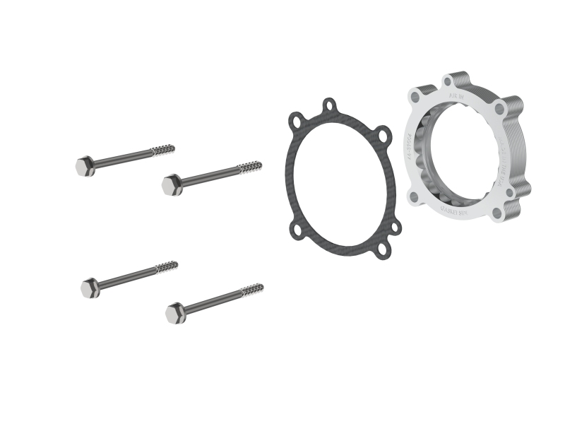 aFe 18-23 Volkswagen Atlas V6-3.6L Silver Bullet Throttle Body Spacer Kit - Image 2