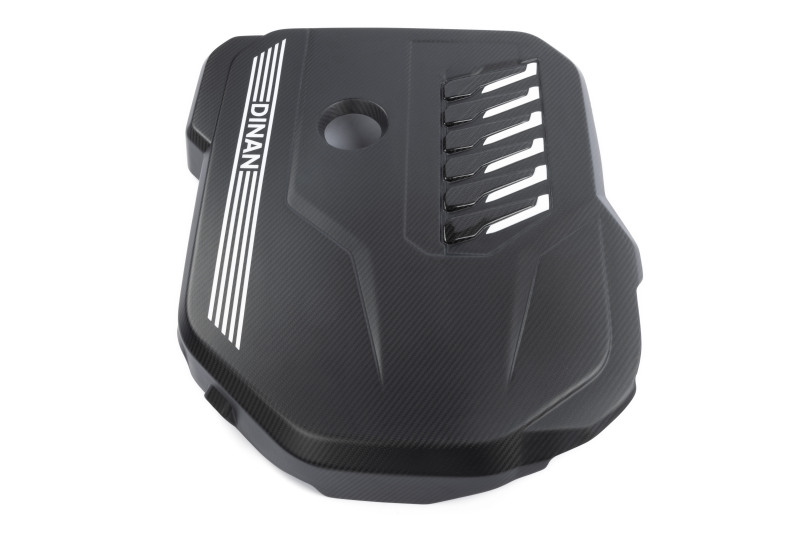 Dinan 19-26 BMW B58D (G01/G02/G20/G22/G23/G26/G42) Matte Carbon Fiber Engine Cover w/Gloss Accents - Image 5