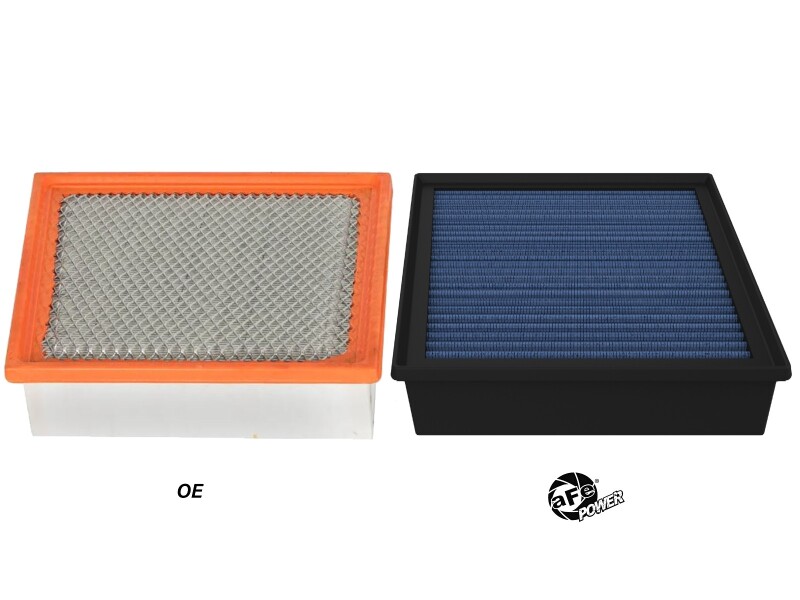 aFe Magnum FLOW OE Replacement Air Filter GM Diesel Trucks 17-19 V8-6.6L (td) L5P - Image 3