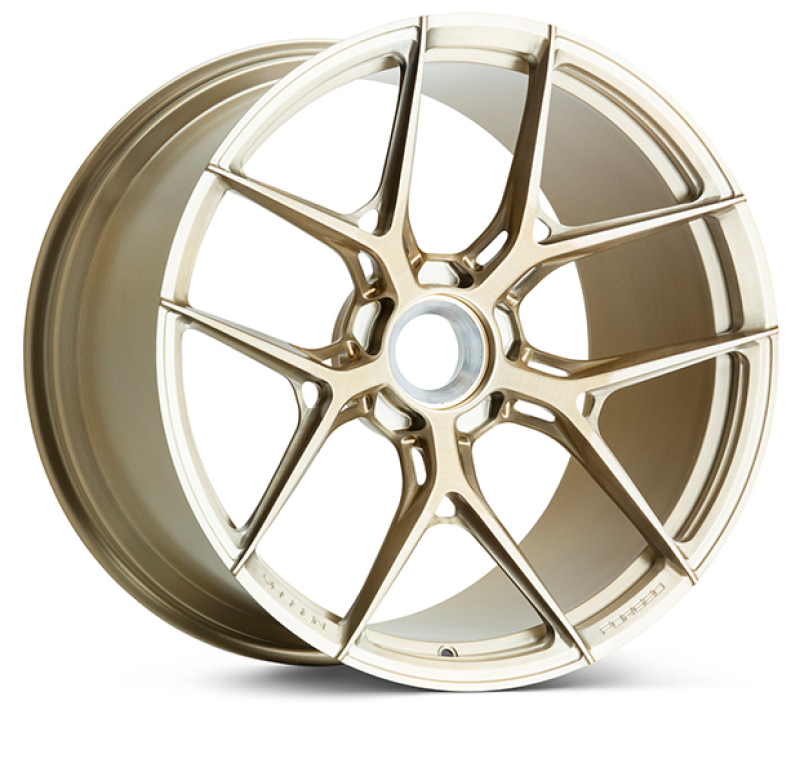 Vossen Forged S21-01 - 22x11.5 - 5x132 - ET24 - 66.5 - Brushed Patina Gold Wheel - BMW M5 G9x Fitmen
