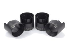 Dinan 20-25 BMW X3 M/X4 M (F97/F98) Free Flow Axleback Exhaust System - Black Tips - Image 5