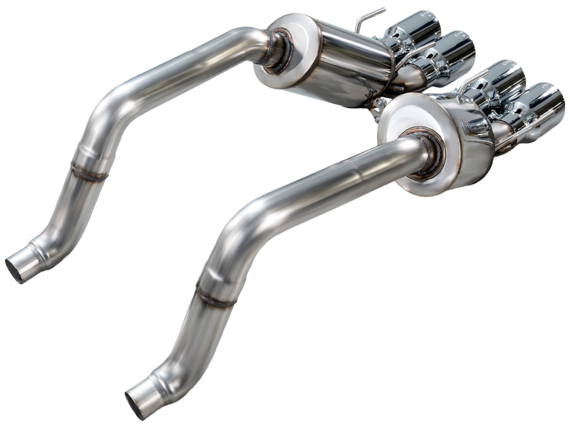 AWE Tuning 05-07 C6 Chevrolet Corvette 6.0L Touring Edition Axle-Back Exhaust w/ Chrome Silver Tips - Image 8