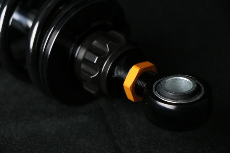 Ohlins 14-26 Harley FL Touring STX 36 Twin Blackline 13in Blk Reservoir Shocks 150lb - Max 500lb - Image 4