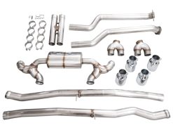 AWE Tuning BMW G90/G99 M5 Touring Edition Cat-Back Exhaust - Chrome Silver Tips - Image 19