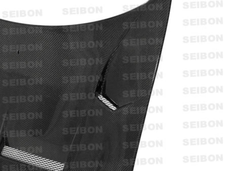 Seibon 93-02 Mazda RX7 FD3S TS Style Carbon Fiber Hood - Image 3
