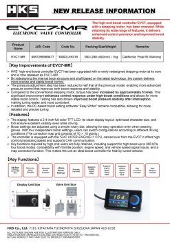 Alternative view of HKS EVC7-MR Boost Controller