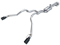 AWE 2024+ Ford Ranger Raptor 3.0L Switchpath Cat-Back Exhaust - Diamond Black Tips