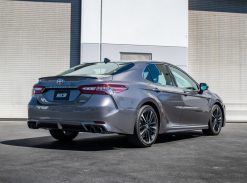 Alternative view of Borla 18-20 Toyota Camry XSE 3.5in Tip Dual Split Rear Exit Cat Back S-Type Exhaust Black Chrome
