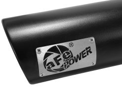 aFe MACH Force-Xp Universal Exhaust Tip 4 IN Inlet x 5 IN Outlet x 12 IN L- Black Tip - Image 5