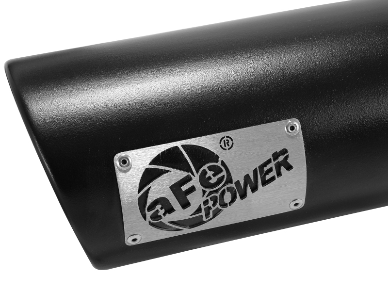 aFe MACH Force-Xp Universal Exhaust Tip 4 IN Inlet x 5 IN Outlet x 12 IN L- Black Tip - Image 5