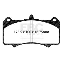 Alternative view of EBC Racing AP Racing CP8520/8521/8522 Caliper RP-1 Race Brake Pads