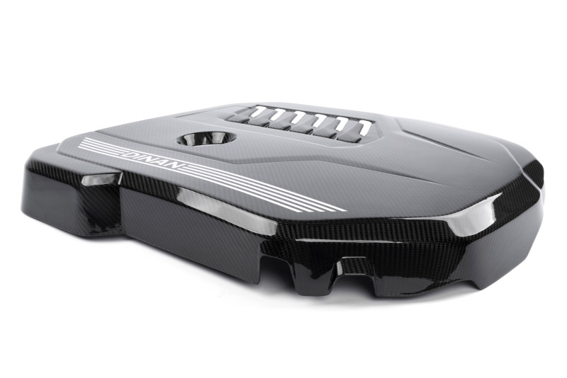 Dinan 19-26 BMW B58D (G01/G02/G20/G22/G23/G26/G42) Gloss Carbon Fiber Engine Cover w/Matte Accents - Image 2