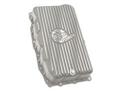Alternative view of aFe 20-26 GM Trucks L6 3.0L Transmission Pan - Raw / Machined Fins