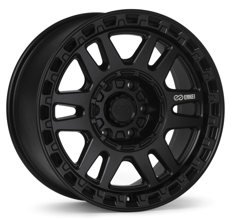 Enkei Trail-Tracker 20x9 / 6x139.7 BP / ET39 / 106.1mm Bore - Matte Black Wheel