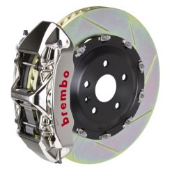 Brembo 25+ BMW X3 30 xDrive Fr GT-R BBK 6 Pist Billet 380x34 2pc Rotor Slotted Type1 - Nickel Plated