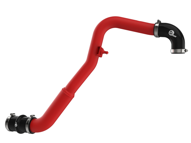 aFe BladeRunner Aluminum Hot and Cold Charge Pipe Kit Red Ford F-150 24-26 V6-2.7L (tt) - Image 8