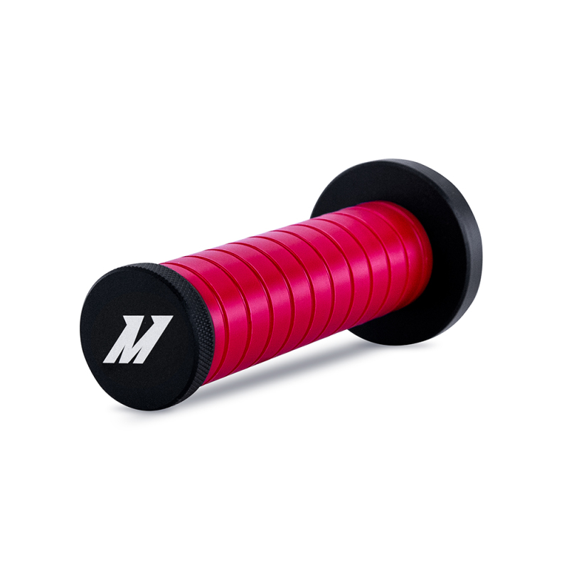 Mishimoto Weighted Grip Shift Knob - Black / Red - Image 3