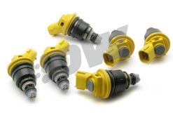 Alternative view of DeatschWerks 96-99 Nissan I30 VQ30 / RB25DET / Maxima VQ30de / 300zx 950cc Side Feed Injectors
