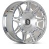 Vossen x Novitec SP2 22x9.5 - 5x112 BP - ET8 Brushed Gloss Clear Rolls-Royce Ghost 2nd Gen FR Wheel