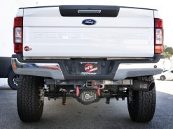 Alternative view of aFe MACHForce XP 4in Cat-Back SS-409 Exhaust w/ Black Tips 2017 Ford Super Duty F-250/F-350 V8-6.2L