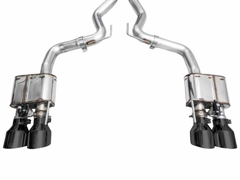 AWE Tuning 21-23 Ford Mustang Mach 1 SwitchPath Cat-Back Exhaust w/ Quad Diamond Black Tips - Image 6