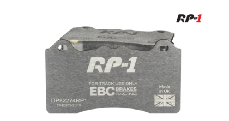 EBC Racing 20-24 Audi RS6 4.0TT Rear RP-1 Race Brake Pads - Image 2