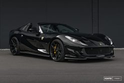 Vossen x Novitec NF11 22x12.5 - 5x114.3 BP - ET46 - Gloss Black Ferrari 812 Superfast/GTS Rear Wheel - Image 3