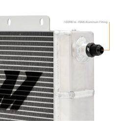 Mishimoto Universal Oil Cooler Kit 23 Row Cooler and 1in x 8in Fan - Image 7