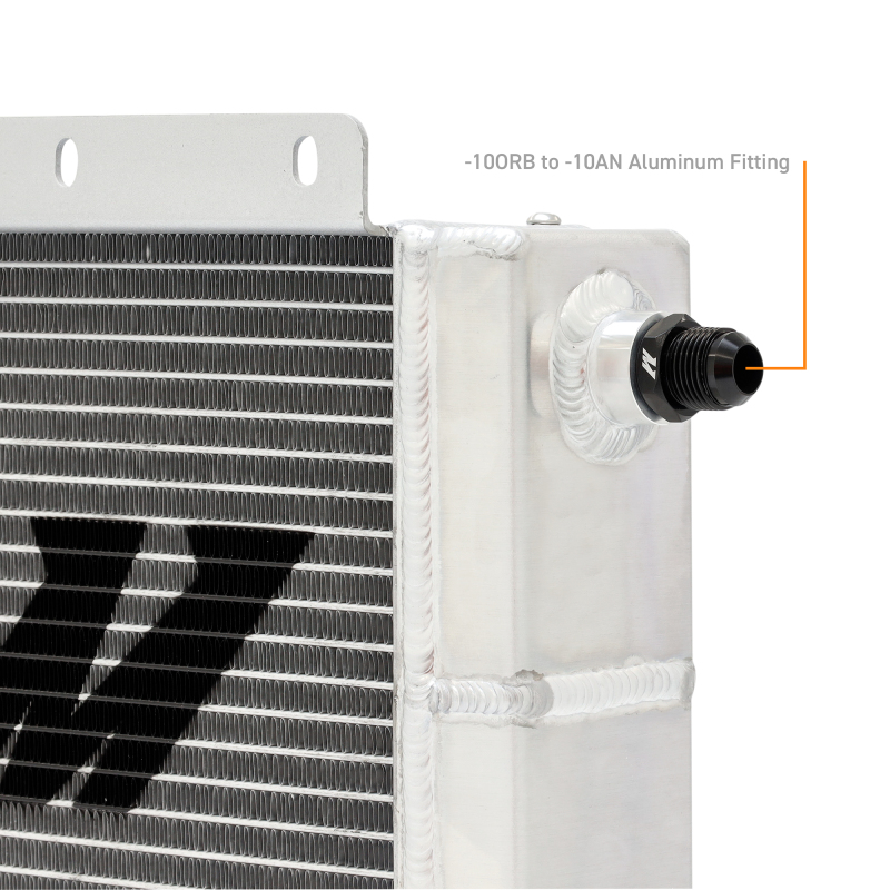 Mishimoto Universal Oil Cooler Kit 23 Row Cooler and 1in x 8in Fan - Image 7