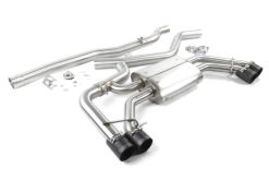 Dinan 18-25 BMW X3 M40i/X4 M40i (G01/G02) Valved Catback Exhaust System - Black Tips - Image 12
