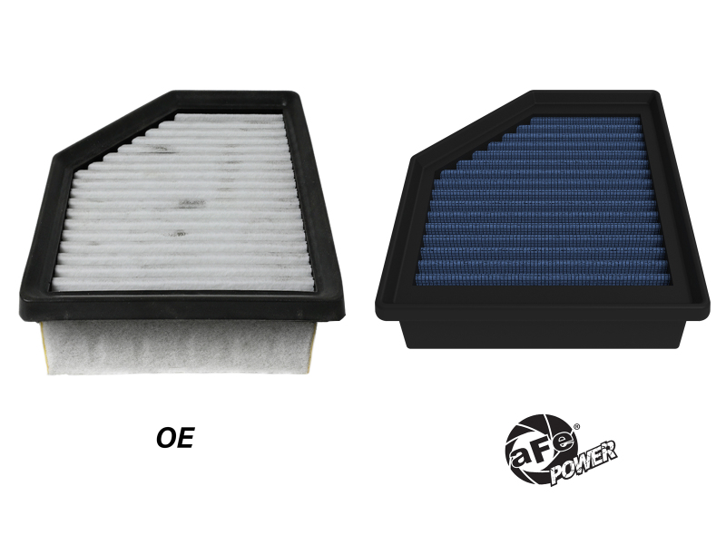 aFe Magnum FLOW OE Replacement Air Filter w/ Pro 5R Nissan Rogue 22-25 L3-1.5L (t) - Image 3