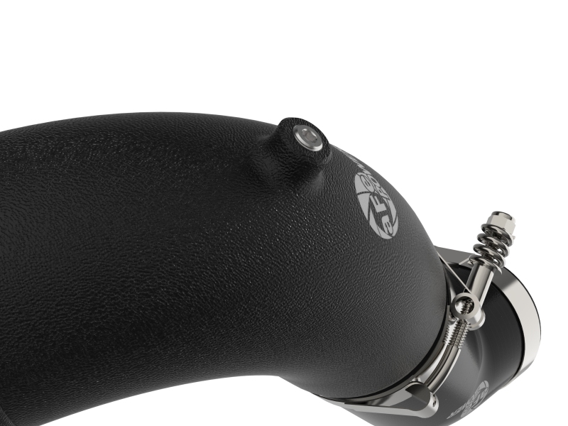 aFe BladeRunner 3-1/2in Aluminum Cold Charge Pipe Black RAM Diesel Trucks 25-26 L6-6.7L (td) - Image 4