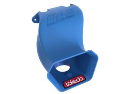 Alternative view of aFe 18-20 Hyundai Elantra GT L4-1.6L (t) Takeda Momentum Dynamic Air Scoop - Blue