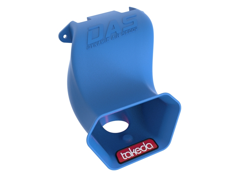 aFe 18-20 Hyundai Elantra GT L4-1.6L (t) Takeda Momentum Dynamic Air Scoop - Blue - Image 2