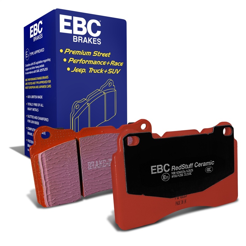 EBC 04-08 Acura TL 3.2 (Manual)(Brembo) Redstuff Front Brake Pads - Image 3