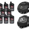aFe Power Front/Rear Diff Cover Kit w/ Oil 19-25 Dodge L6 Trucks (AAM 9.25-12 & AAM 11.5/12-14)