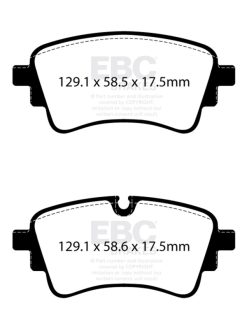 EBC 2020+ Audi A4 B9 2.0T Ultimax Rear Brake Pads
