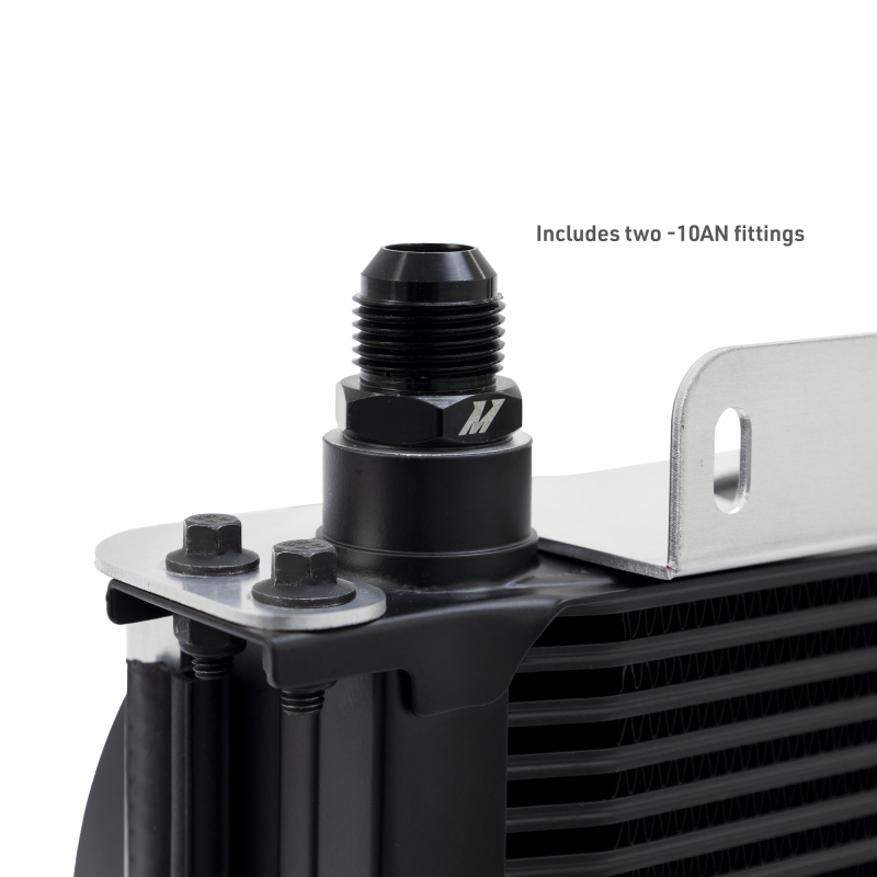 Mishimoto Universal Oil Cooler Kit - 19 Row Cooler and 2x5in Fans - Image 4